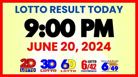 6d result today 9pm draw|6.
